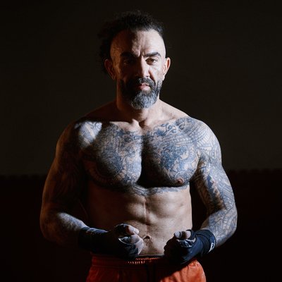 Vancouver MMA kickboxing gym portrait photographers