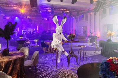 Bunny at Las Vegas Convention Party at Four Seasons Hotel