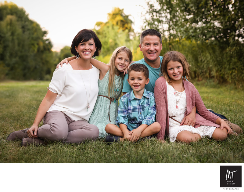 Family Portrait by Missy Timko Photography 