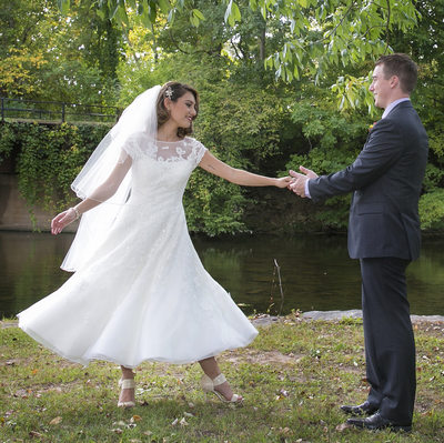 Prallsville Mills Dance Along the Canal Wedding Photographer 