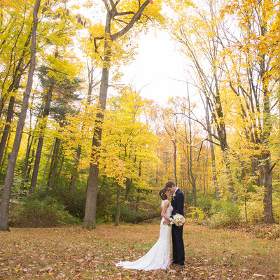 Beautiful Fall Bucks County Wedding Photographer