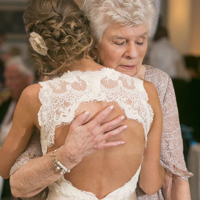 Tender Bridal Dance with Grandmother Photograph