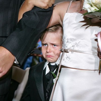 Ring bearer-unhappy-processional