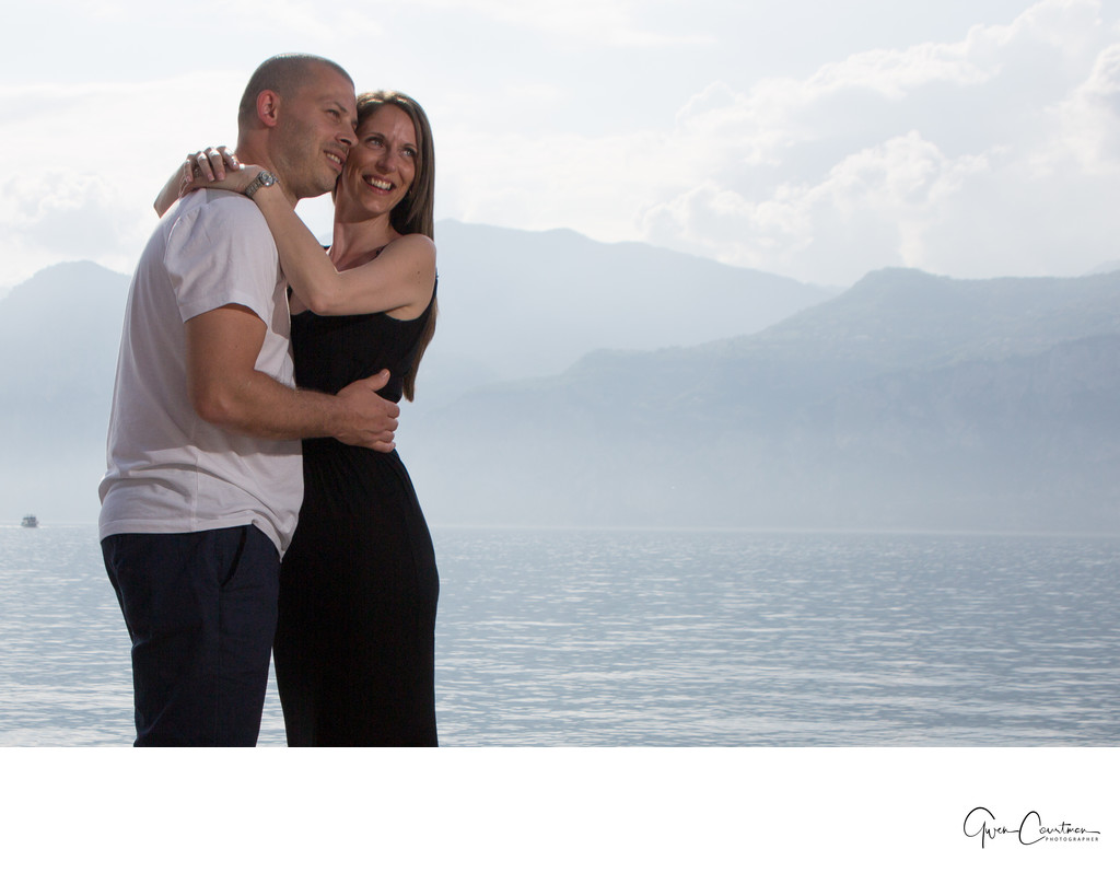 Lake Garda Wedding engagement shoot