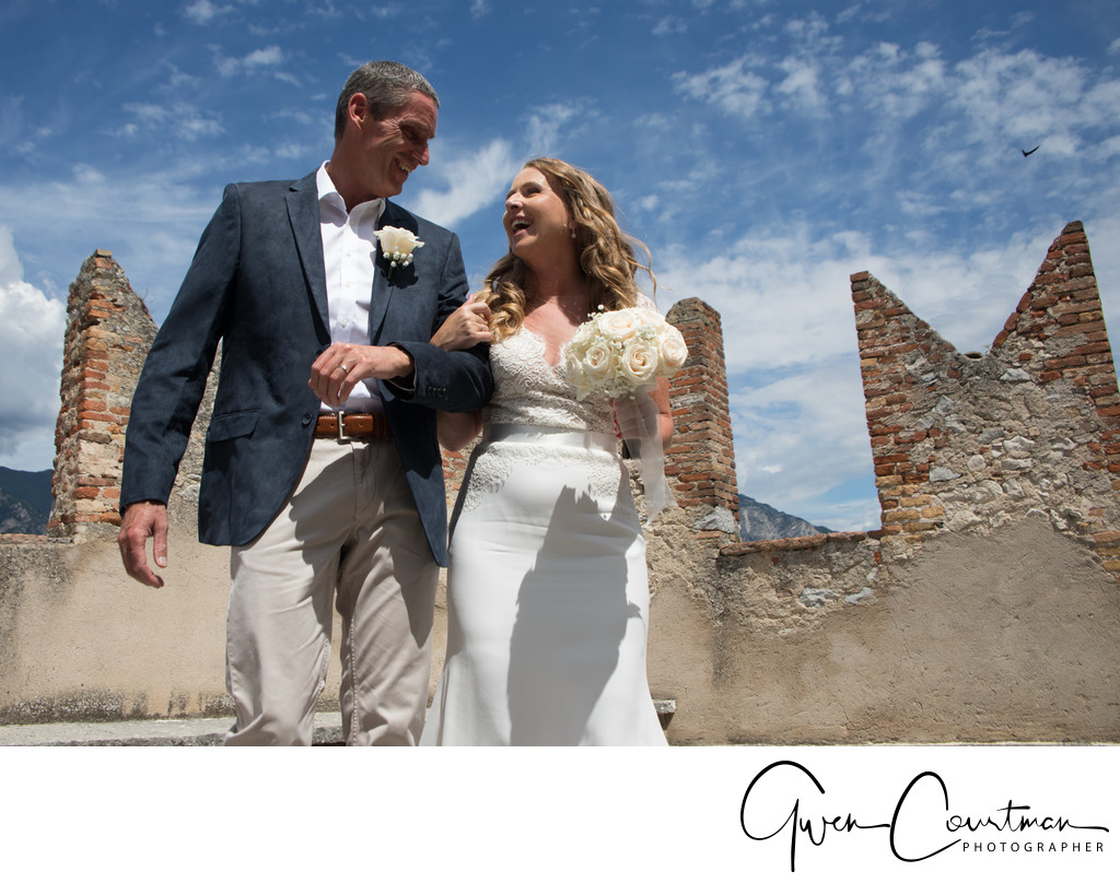 Weddings Castle of Malcesine, Lake Garda , Italy