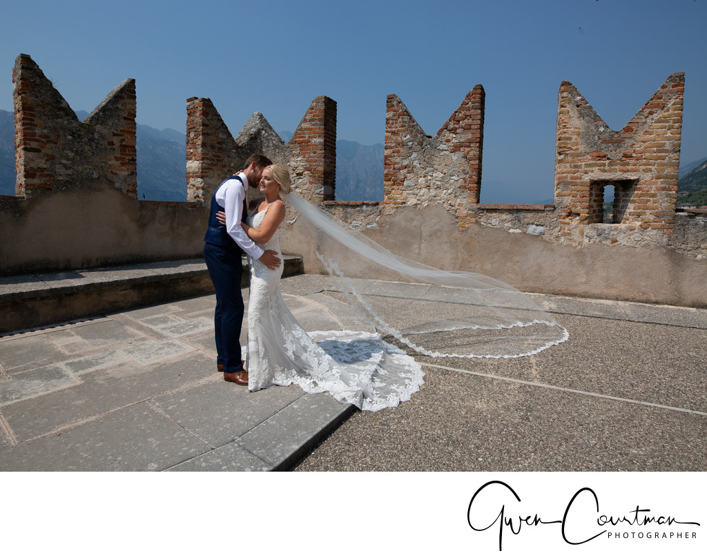 Fabulous wedding day in Italy, Lake Garda.