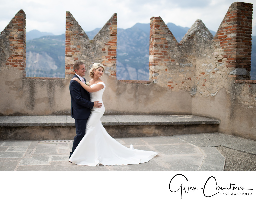 Malcesine Castle Destination Wedding Photographer