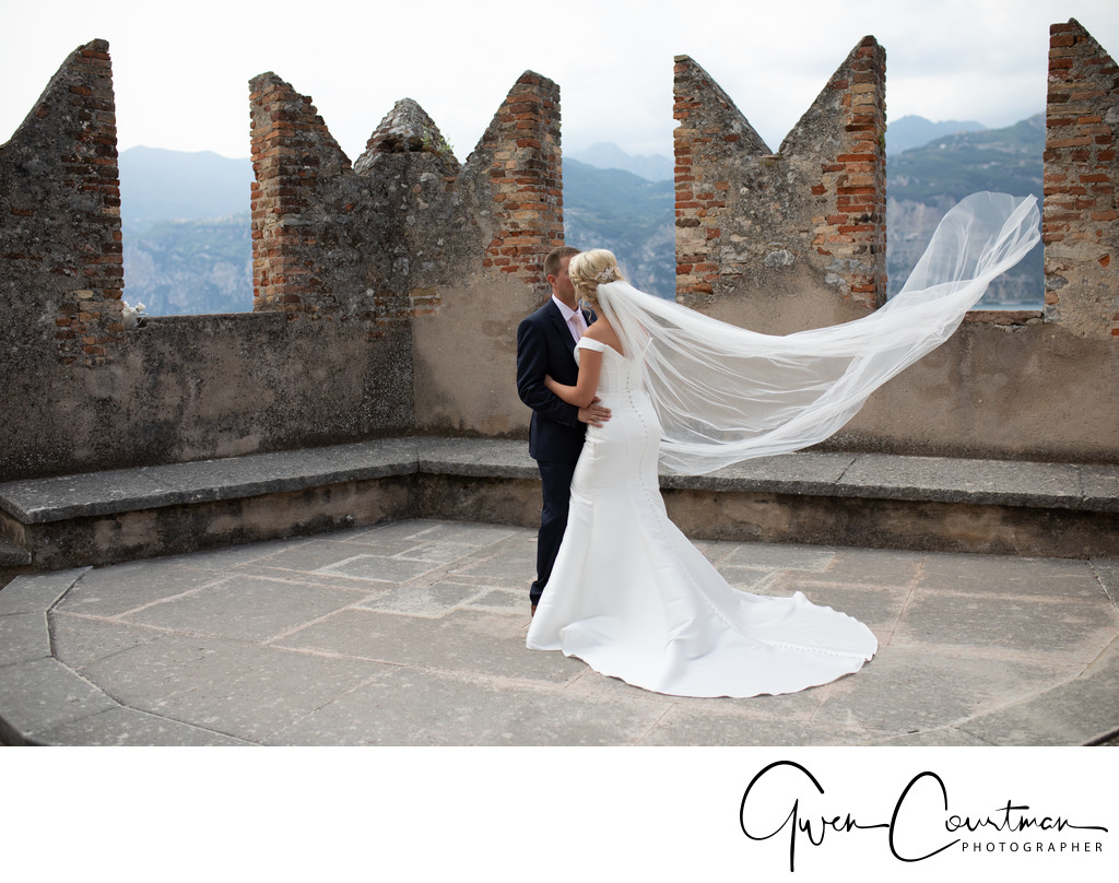 Malcesine Castle Destination Wedding Photography