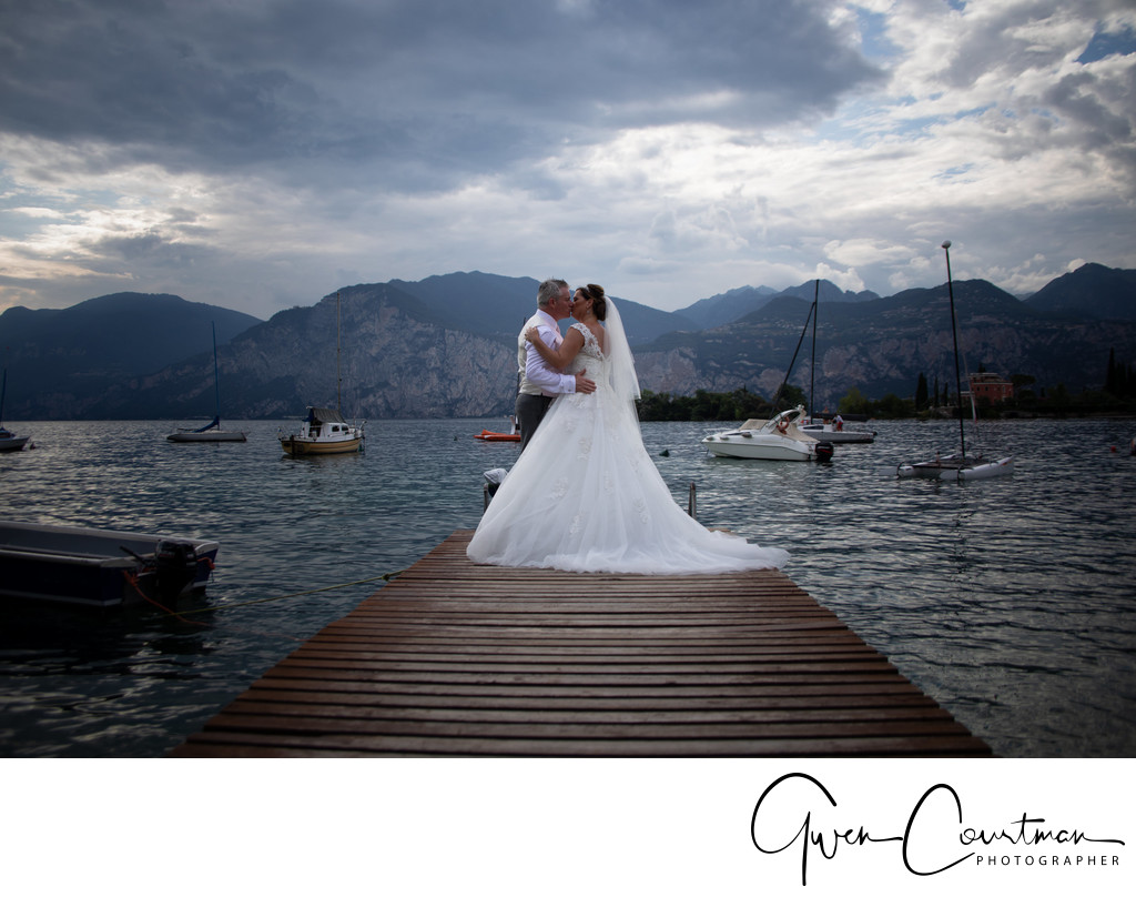 Evening Photoshoot on Lake Garda, Italy.