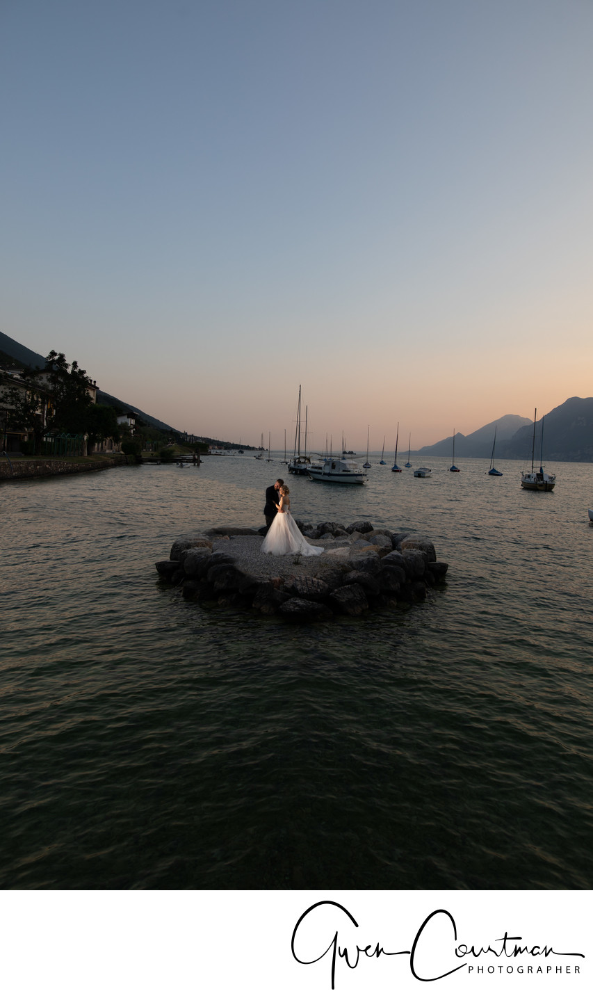 Perfect wedding photos in Italy.