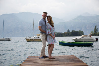 Engagement photography in Malcesine, Lake Garda