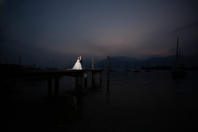Night Romance on Lake Garda.