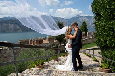 Heidi and Tom, Malcesine , Lake Garda , Italy