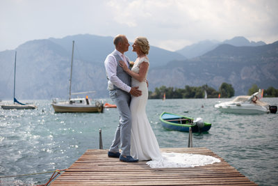 Dramatic wedding photography Italy