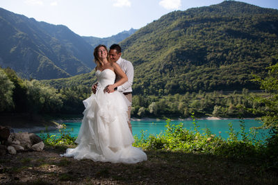 Trash the Dress photoshoot in Italy