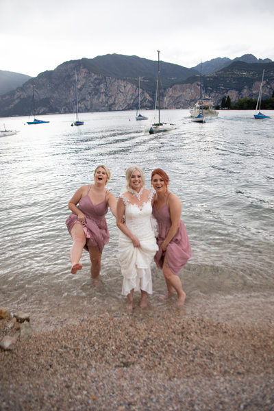 Splashing in the Lake! Call di Sogno, Lake Garda, Italy