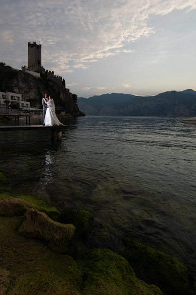 Dramatic Wedding Photography on Lake Garda.