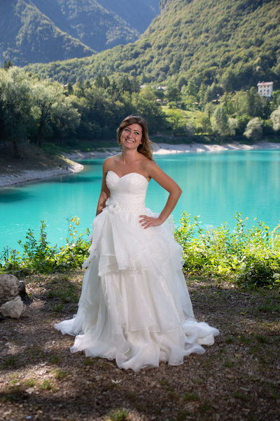 Bride on Lake Tenno