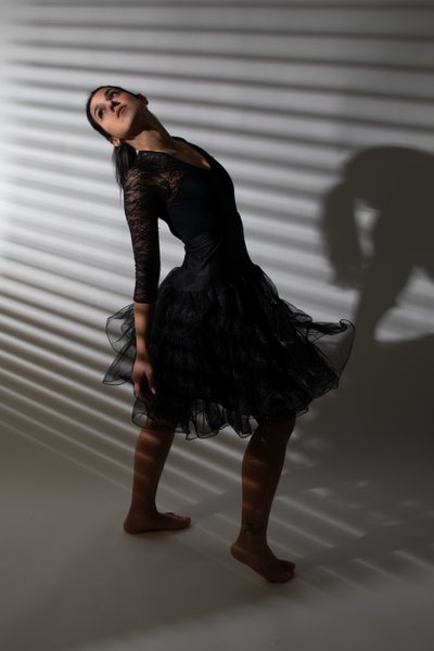 Ballerina in studio fotografico Malcesine