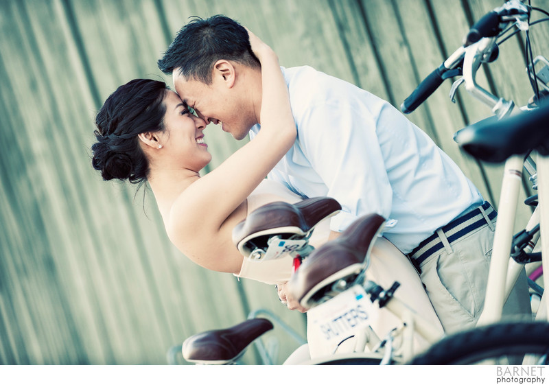 Santa Monica Fun Engagement Photography