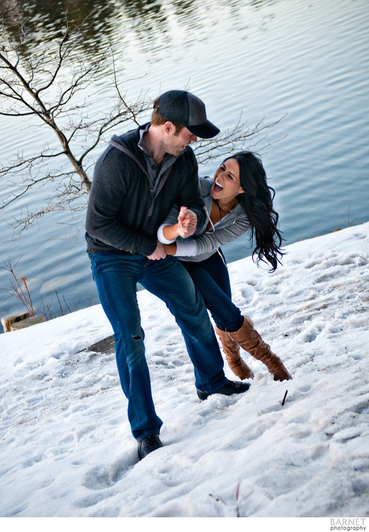 Lake Arrowhead Engagement Photos