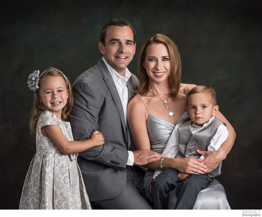 Orange County Studio Family Portrait