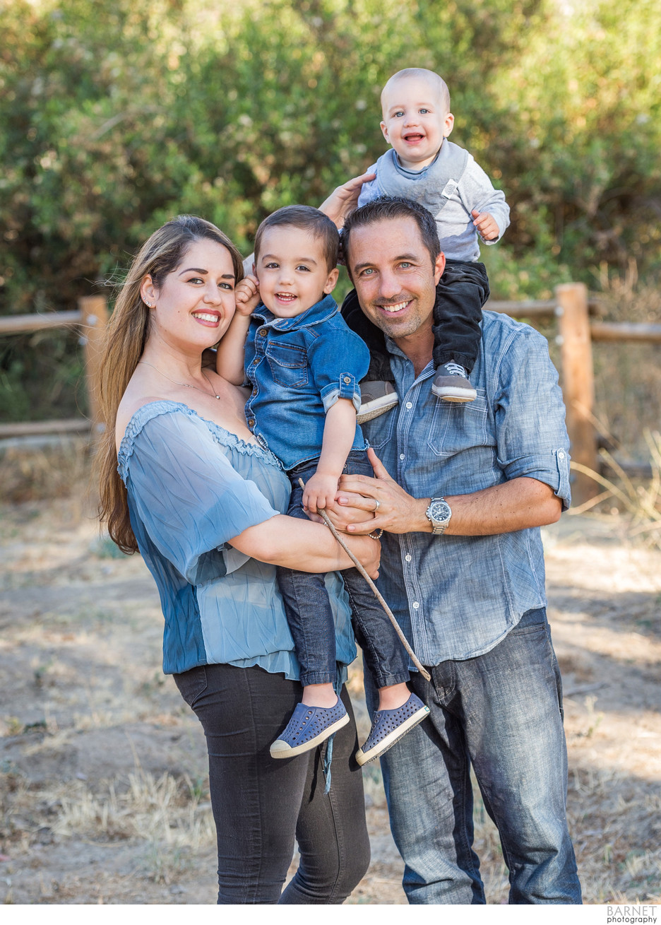 Environmental Family Portrait in Orange County