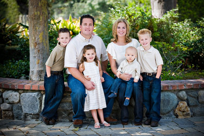 At Home Family Portrait photography