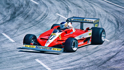 Ferraris at a Long Beach Grand Prix