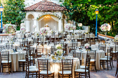 Rancho Las Lomas Wedding Reception Decor