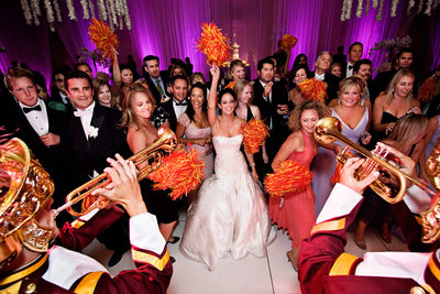 Memorable Reception Ideas: Bring in the Marching Band!