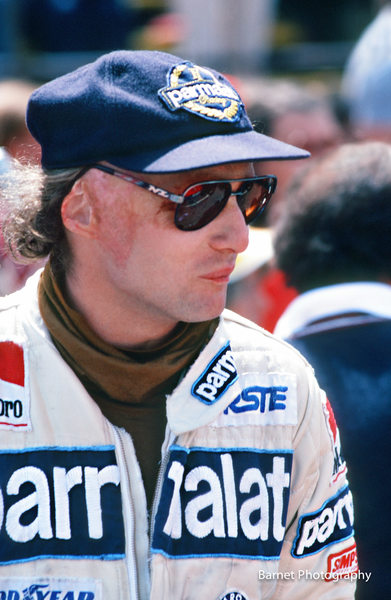 Niki Lauda at F1 LBGP Pits