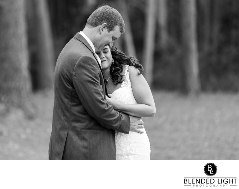 Neuse Breeze Wedding First Look Pictures