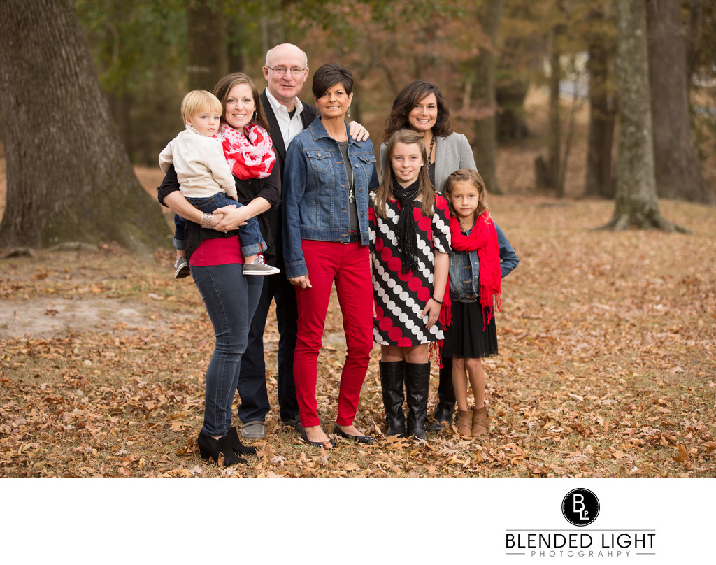 Raleigh North Carolina Fall Family Photography