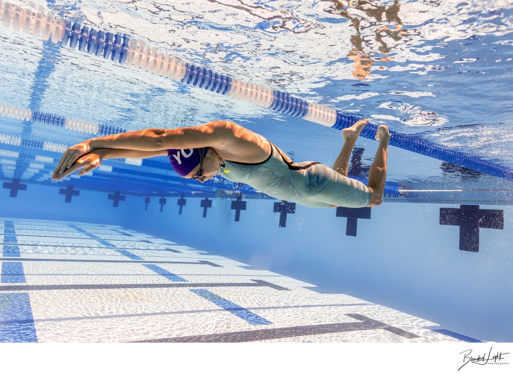 Raleigh NC YOTA Swim Team Freestyle swim underwater