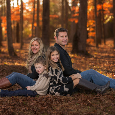 Greenville NC Fall Family Photograph