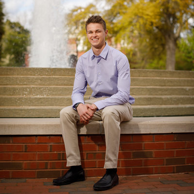Beautiful ECU Senior Portrait Greenville NC