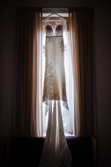 Wedding Dress at Drury Stone Chapel