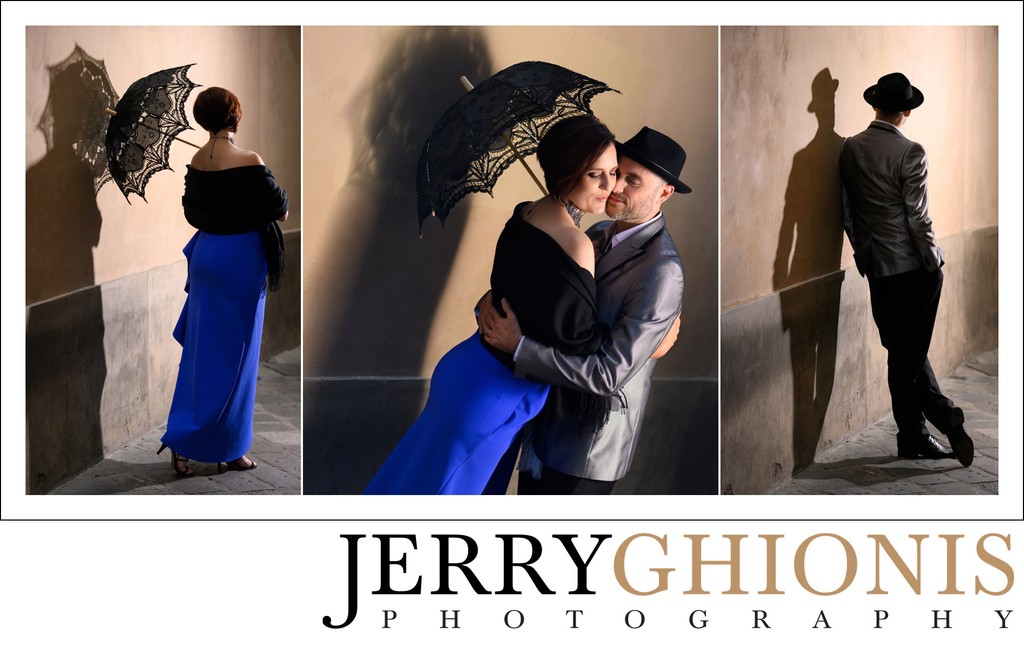 Engagement Photos with Shadows
