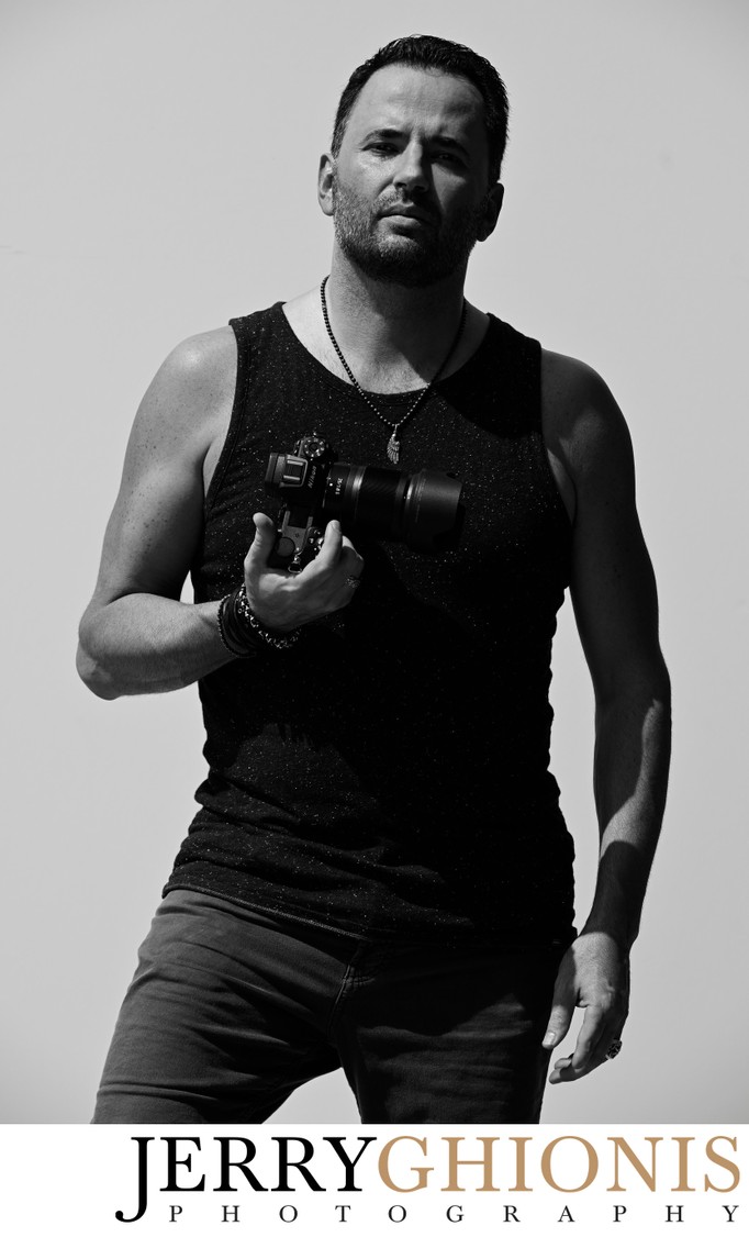 Jerry Ghionis with Camera