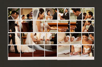 Ceremony Wedding Collage
