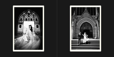 Cathedral Wedding Couples Photos