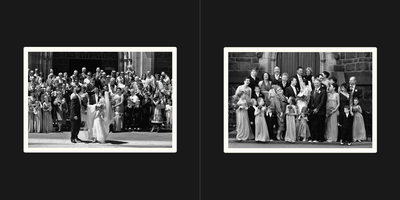 Big Group Photo and Wedding Party Formals