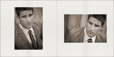 Photographs of Groom on His Wedding Day