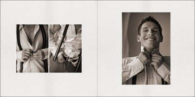 Details of Groom Getting Ready