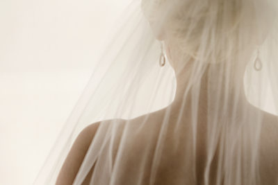 Bridal Details - Veil and Earrings