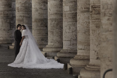 Wedding Photos at the Vatican
