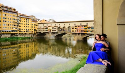 Florence Italy Engagement Shoot