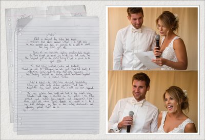 Bride and Groom Thank You Speech