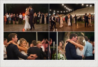Outdoor Wedding Dance Floor Photos